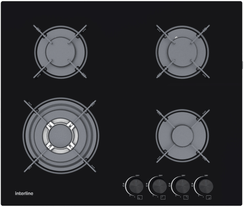 Фото - Варильна поверхня газова Interline SGV 584 MCH BA