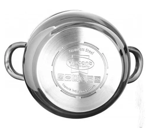 Фото - Каструля Vincent 20 см 4.0 л (VC-3168-20)