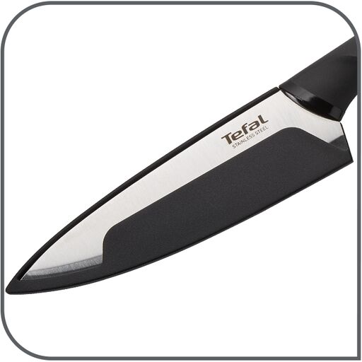 Фото - Ніж кухаря Tefal K2213144 Comfort 15 см + чохол