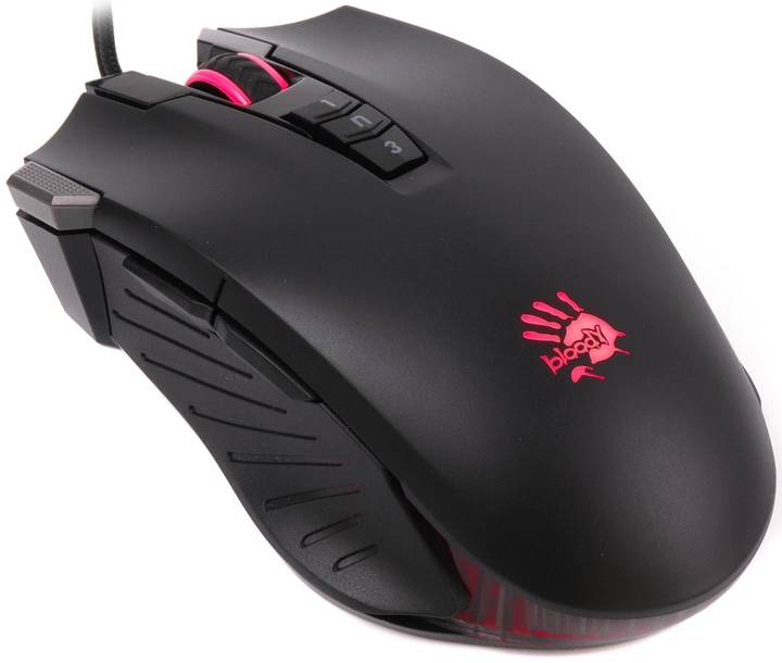 Мышь проводная игровая Bloody V9M (Black) - Фото 1