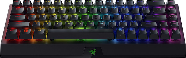 Фото - Клавиатура беспроводная игровая Razer BlackWidow V3 Mini Hyperspeed, Yellow Switch RU (RZ03-03890700-R3R1)