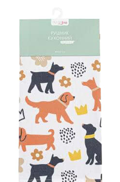 Рушник кухонний Home Line 40Х60 DOGS (182817)