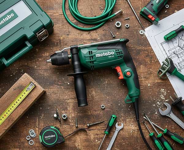 Фото - Ударний дриль Metabo SBE 650 (600742850)