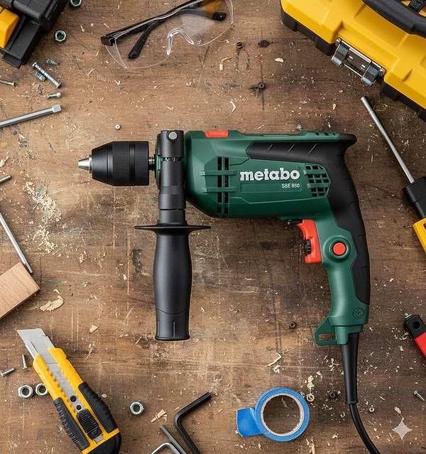 Фото - Ударний дриль Metabo SBE 650 (600742850)