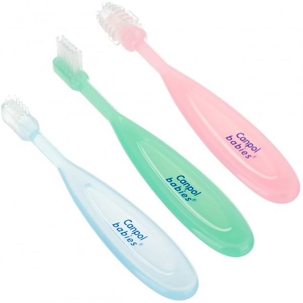 Фото - Зубная щетка мануальная детская Canpol babies Набор 3 шт. (2/421)
