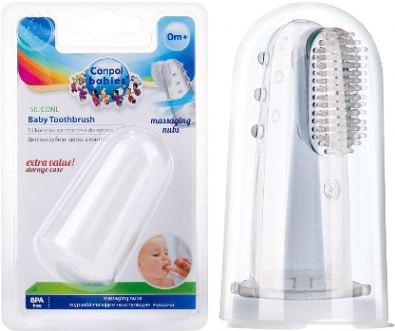 Фото - Зубная щетка мануальная детская Canpol babies с массажиром, в контейнере (56/159)