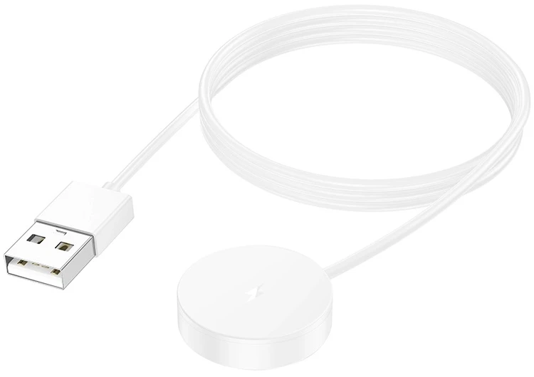Зарядное устройство для смарт-часов HOCO Y29 White (6942007648530)