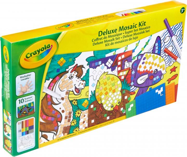 Стикерная мозаика Crayola набор Deluxe "Создай свою мозаику" (256473.006)