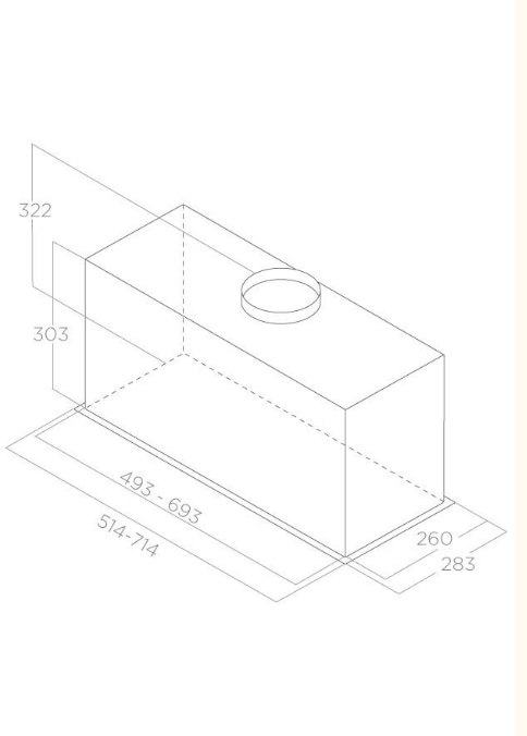 Фото - Вытяжка встраиваемая Elica ENTER BL MAT/A/72