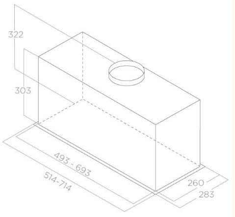 Фото - Витяжка вбудована Elica ENTER IX/A/52