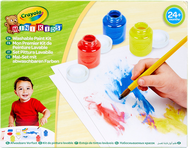 Фото - Набір для малювання Crayola фарбами Mini Kids (washable) (256698.006)