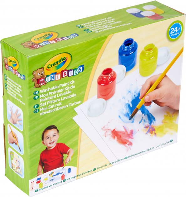 Фото - Набір для малювання Crayola фарбами Mini Kids (washable) (256698.006)