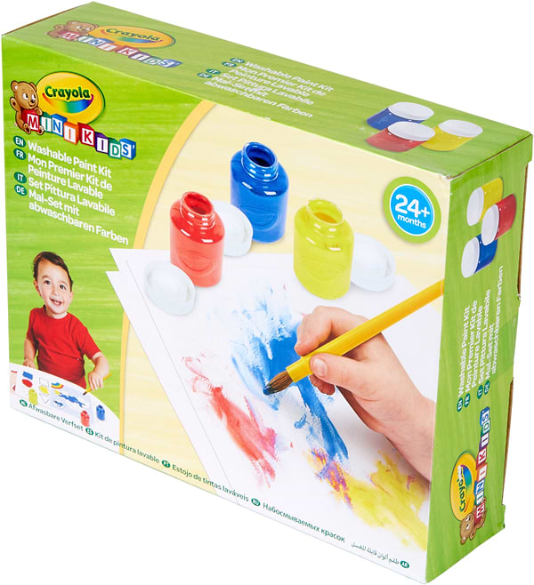 Фото - Набір для малювання Crayola фарбами Mini Kids (washable) (256698.006)