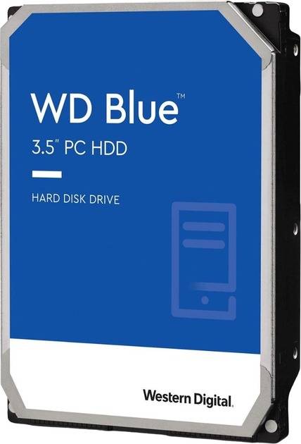 Жесткий диск внутренний Western Digital SATA 6.0TB WD Blue 5400rpm 256MB (WD60EZAX)