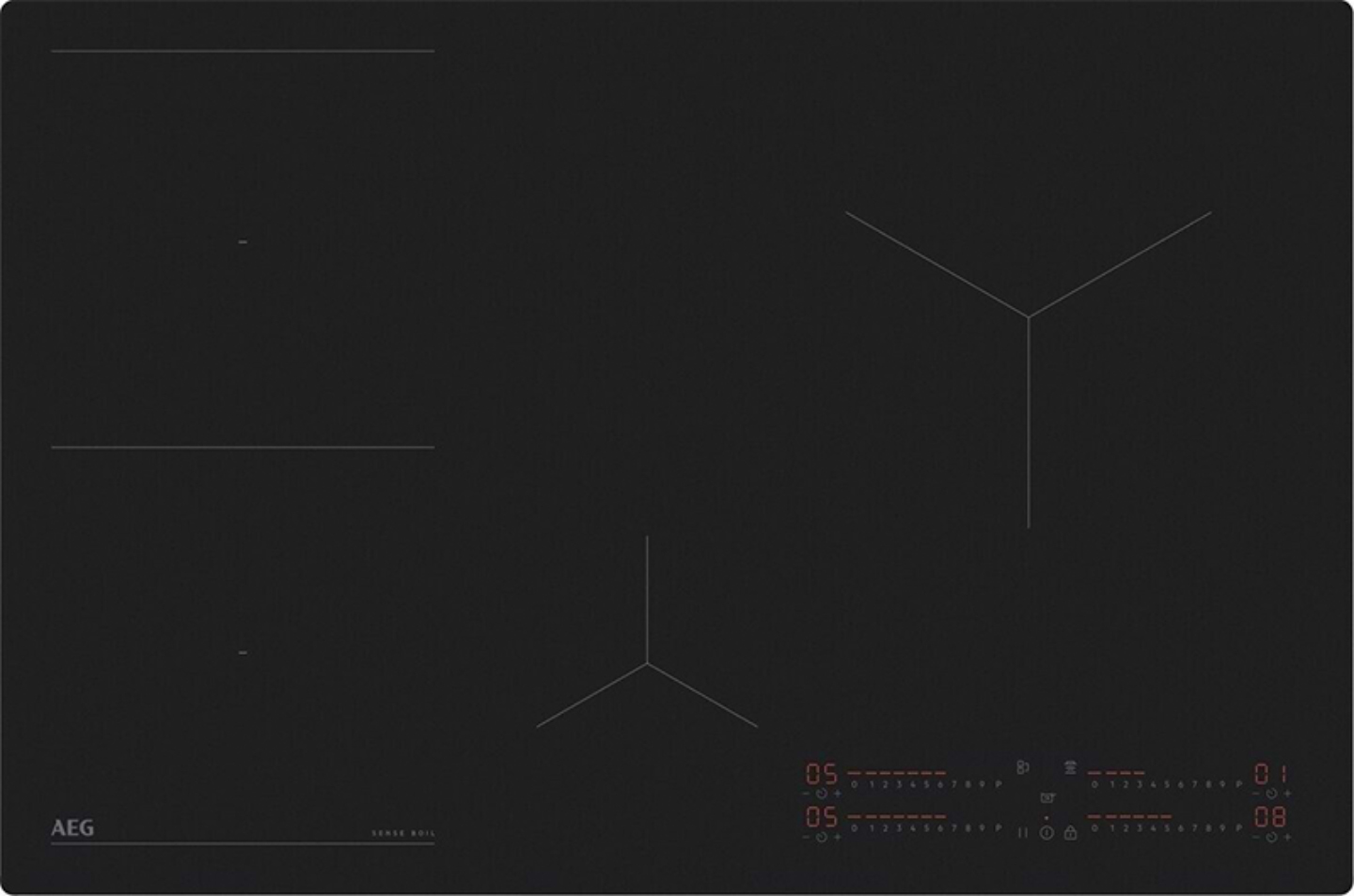 Варильна поверхня електрична AEG TI84IB10IT - Фото 1