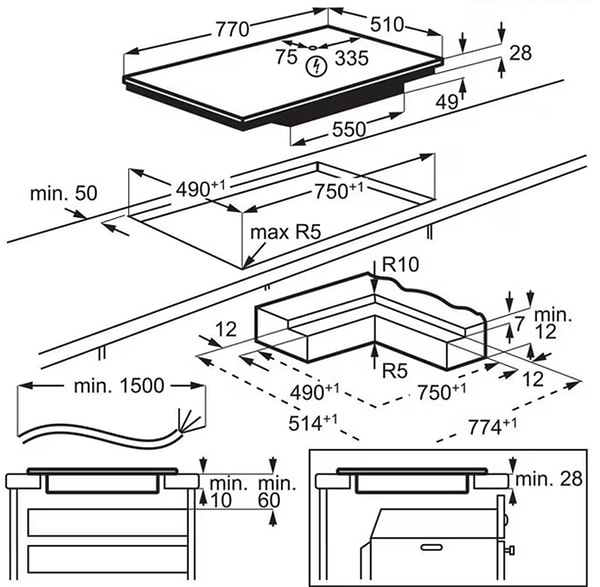 Фото - Варильна поверхня електрична AEG TI84IB10IT
