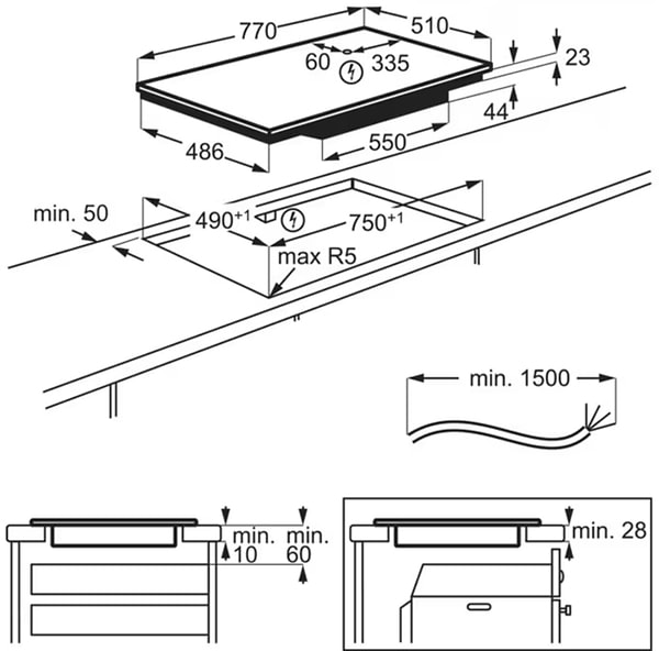 Фото - Варильна поверхня електрична AEG TI84IB10IT