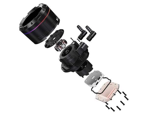 Фото - Водяная система охлаждения ID-Cooling Space LCD SL360 Pro SE