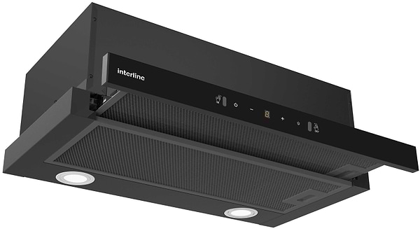 Фото - Витяжка вбудована Interline SLIM ULTRA GLASS BL A/60 Фото - Витяжка вбудована Interline SLIM ULTRA GLASS BL A/60