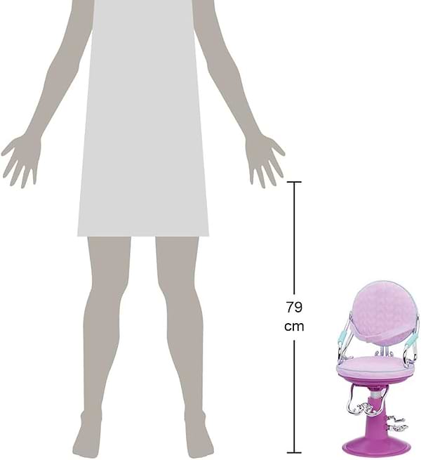 Фото - Меблі і будиночки для ляльки Our Generation Крісло для салону (BD35107Z)