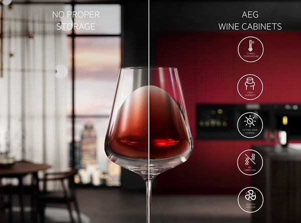 Фото - Винный шкаф встраиваемый AEG NKW8P21KAB