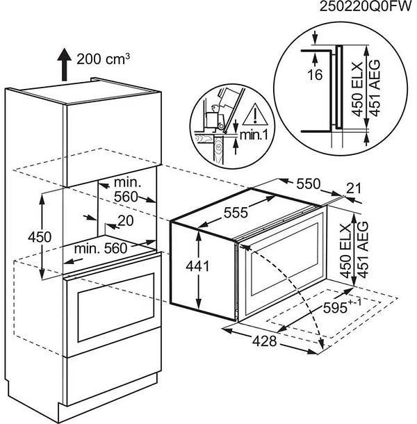 Фото - Винный шкаф встраиваемый AEG NKW8P21KAB