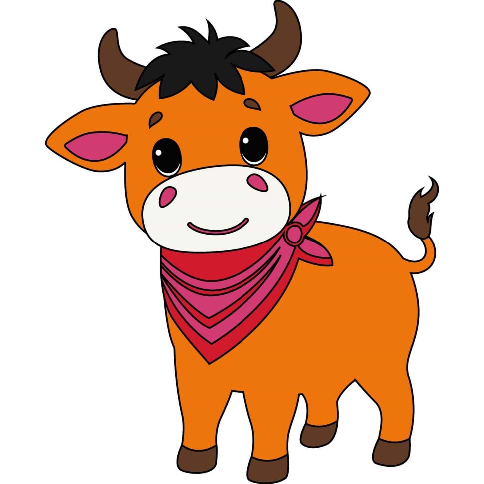 Раскраски ArtCraft Бичок 25х30 см (15108-AC)