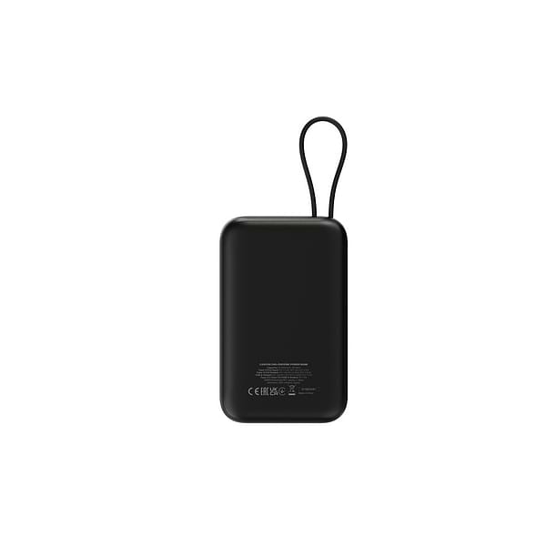 Фото - Батарея мобильная Canyon OnPower 101 built-in cable 10000 mAh PD22.5W Black (CNS-CPB101BK)