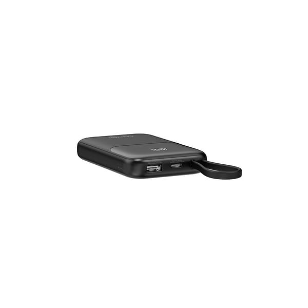 Фото - Батарея мобильная Canyon OnPower 101 built-in cable 10000 mAh PD22.5W Black (CNS-CPB101BK)