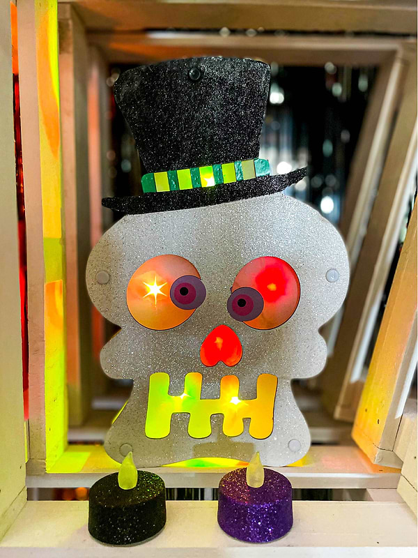 Фото - Декор Halloween YES! Fun "Череп", 25 см (973692)