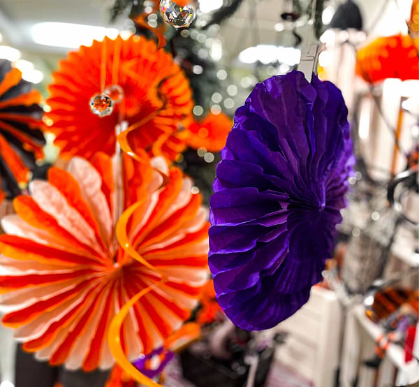 Фото - Декор Halloween YES! Fun Набор бумажных вееров, 5 шт. (35 см-3шт, 40 см 2шт) (973624)