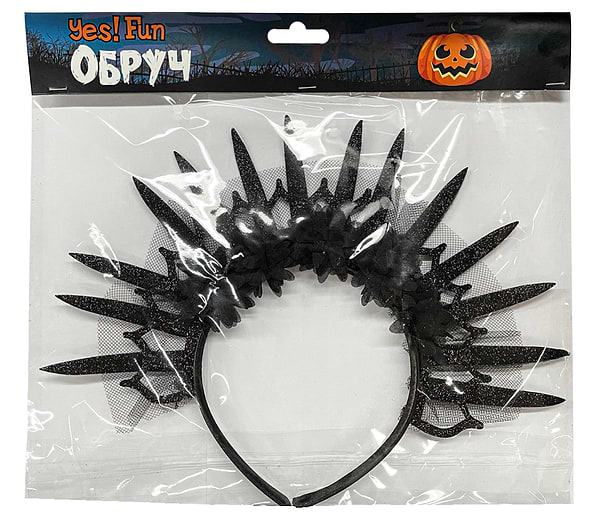 Фото - Уцінка - Обруч Halloween YES! Fun "Темна королева" (973711)