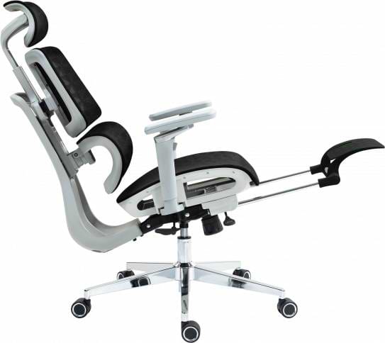 Фото - Кресло офисное GT Racer B-2450 White/Black