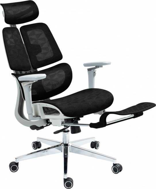 Фото - Кресло офисное GT Racer B-2450 White/Black