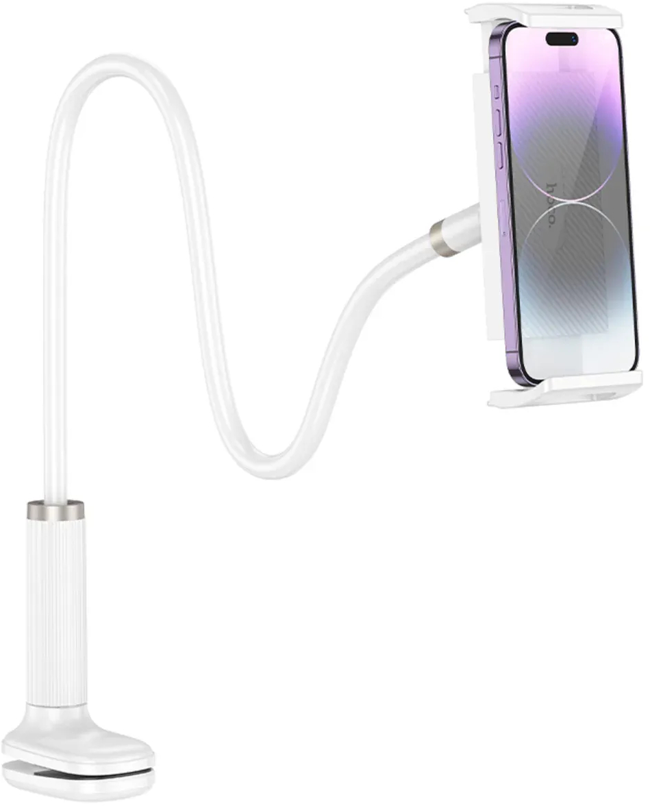 Подставка для мобильного устройства HOCO HD10 Bamboo lazy stand White (6942007639231)
