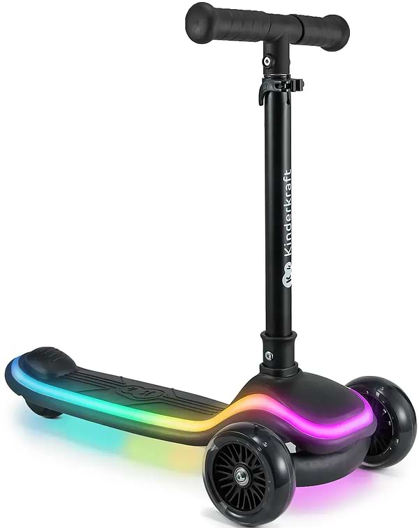 Фото - Трёхколёсный самокат Kinderkraft Raket Black (KRRAKE00BLK0000)