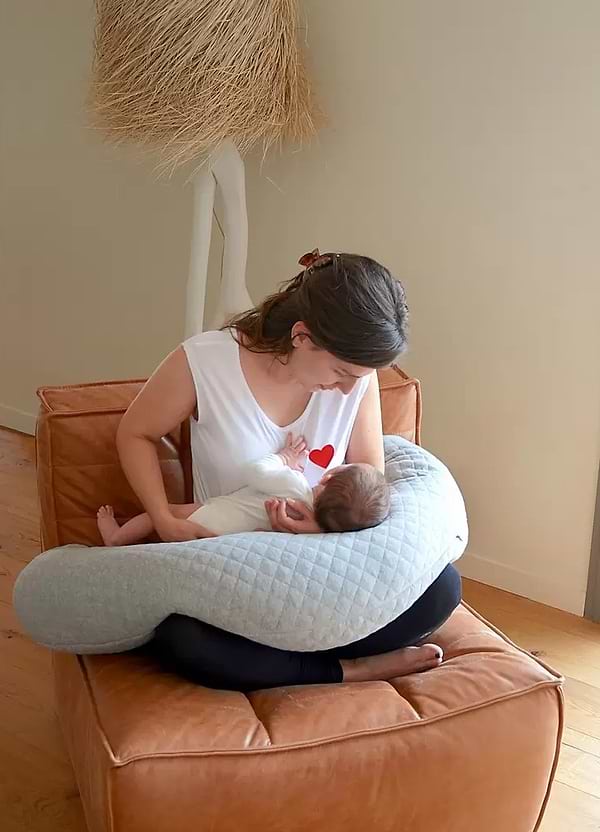 Фото - Подушка для майбутніх мам Beaba New Grey (0508172)