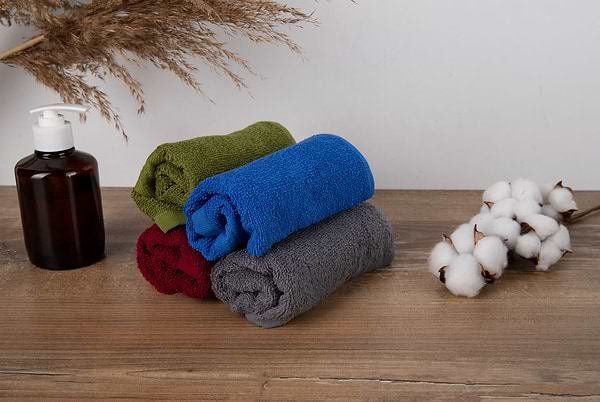 Фото - Рушник для рук GM Textile махровий бордовий 30x50