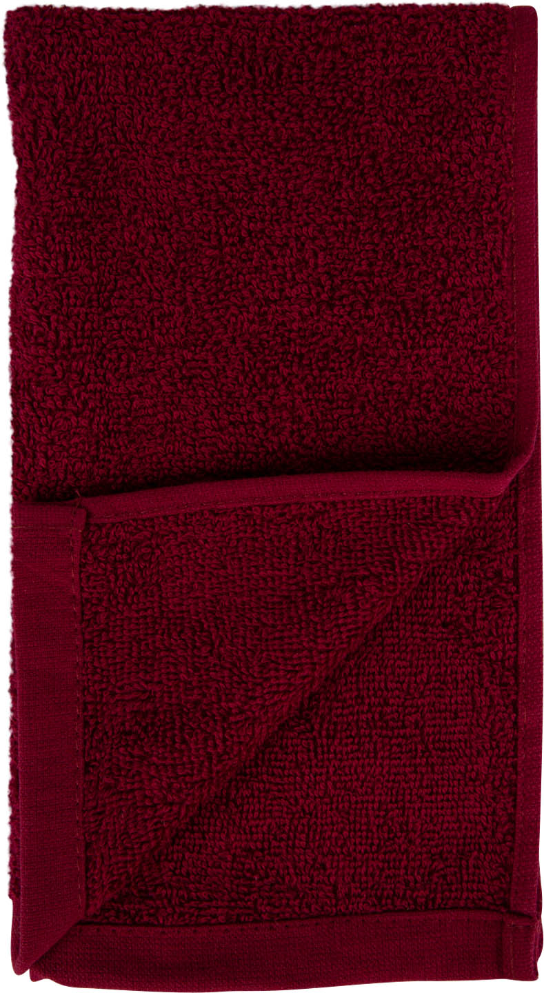 Фото - Рушник для рук GM Textile махровий бордовий 30x50