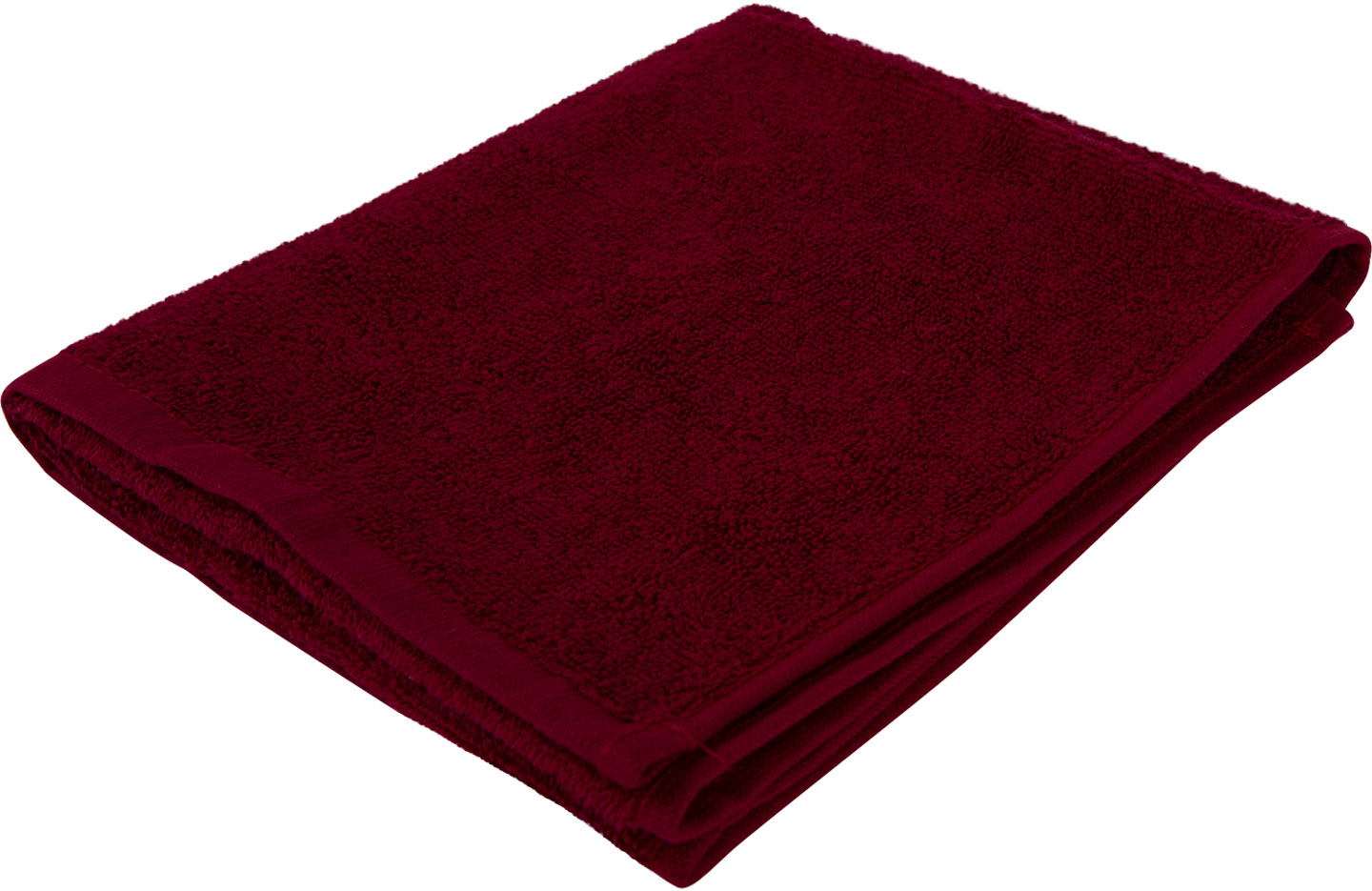 Полотенце для рук GM Textile махровое бордовый 40x70 - Фото 1