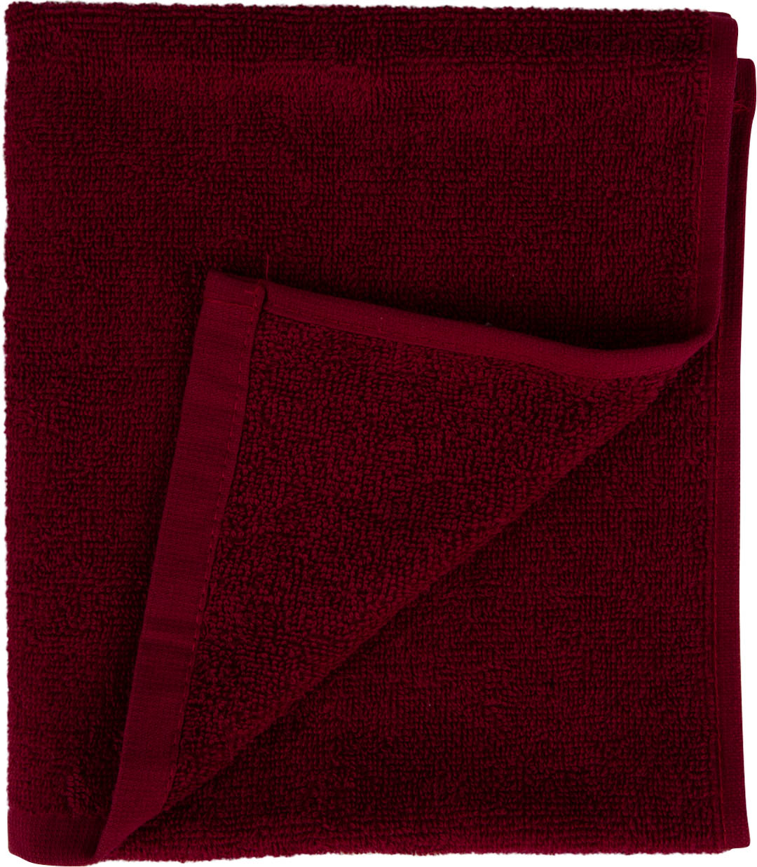 Фото - Рушник для рук GM Textile махровий бордовий 40x70