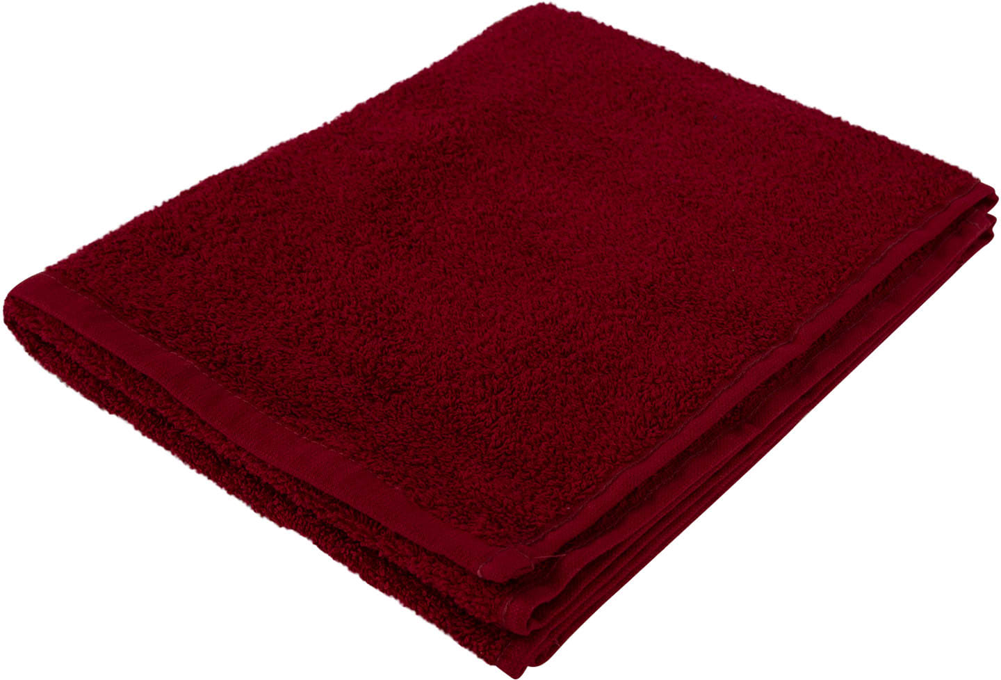 Полотенце для лица GM Textile махровое бордовый 50x90 - Фото 1