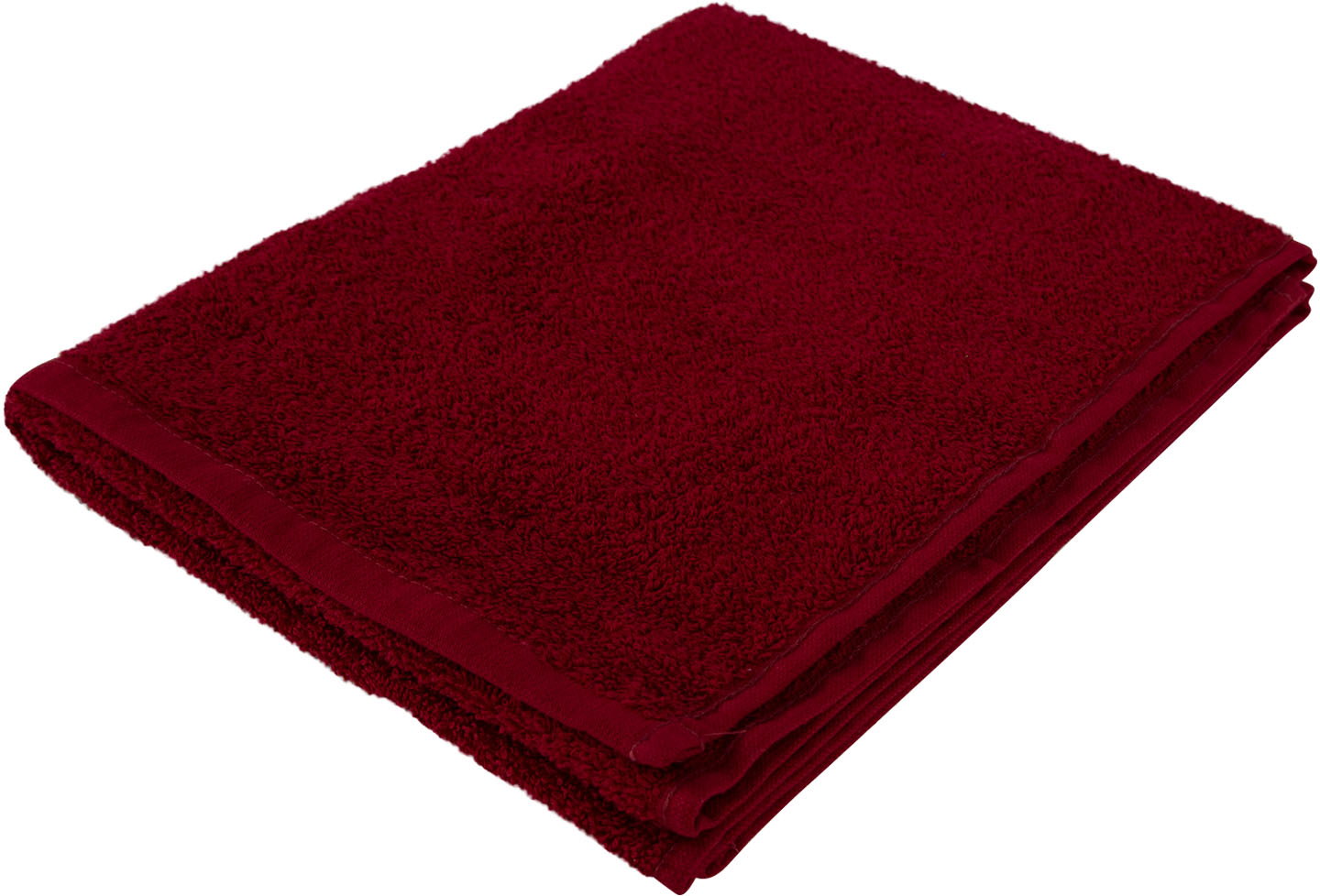 Фото - Рушник для обличчя GM Textile махровий бордовий 50x90