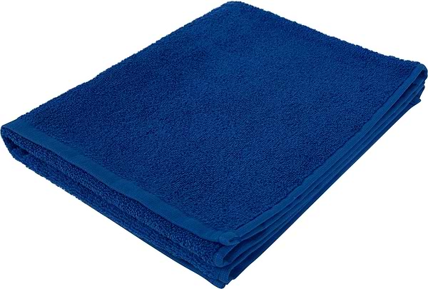 Фото - Рушник для обличчя GM Textile махровий синій 50x90
