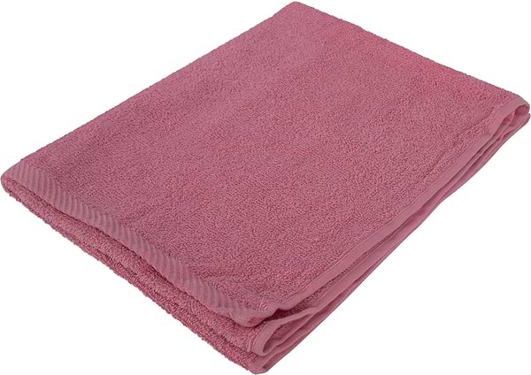 Фото - Рушник для обличчя GM Textile махровий кораловий 50x90