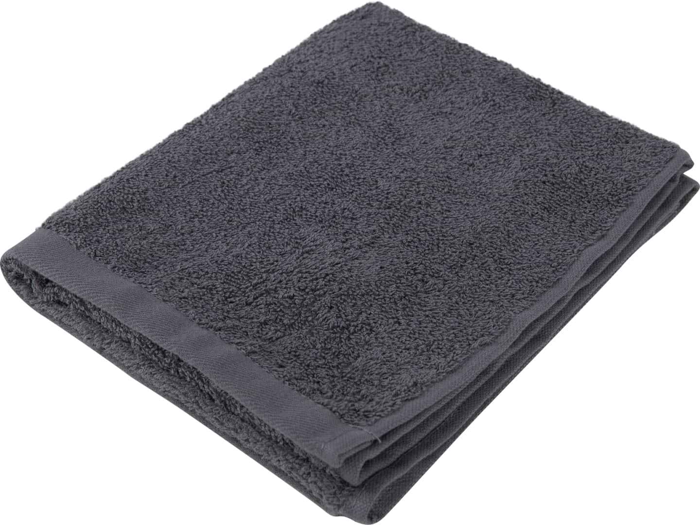 Полотенце для рук GM Textile махровое серый 40x70 - Фото 1