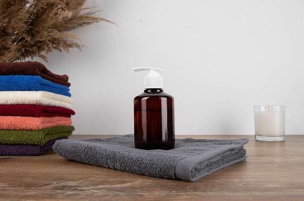 Фото - Полотенце для лица GM Textile махровое серый 50x90