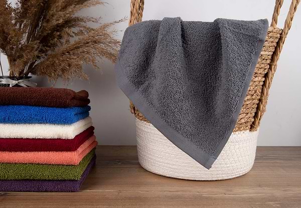 Фото - Полотенце для лица GM Textile махровое серый 50x90