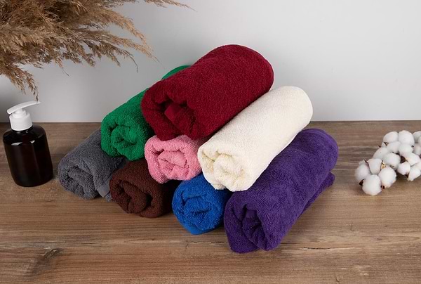 Фото - Полотенце для лица GM Textile махровое серый 50x90