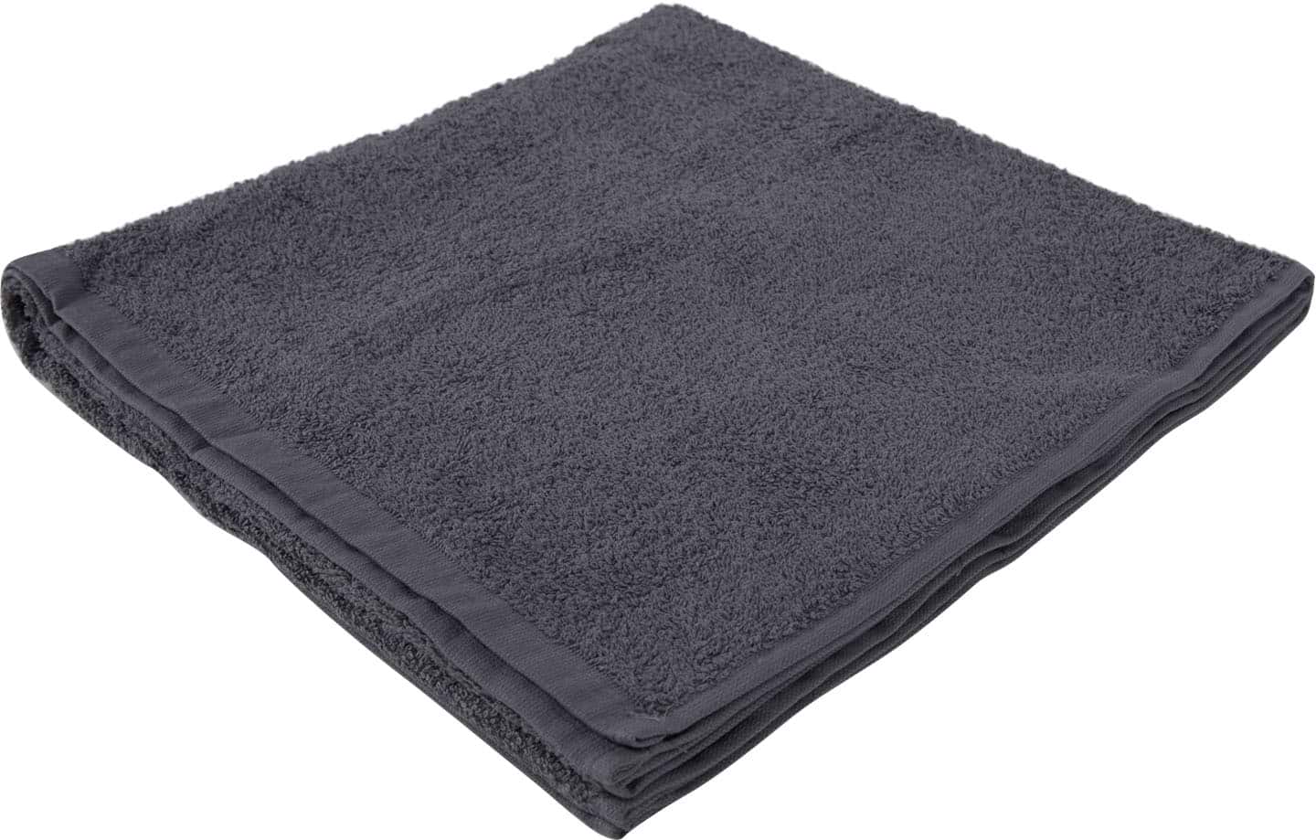 Рушник банний GM Textile махровий сірий 70x140 - Фото 1